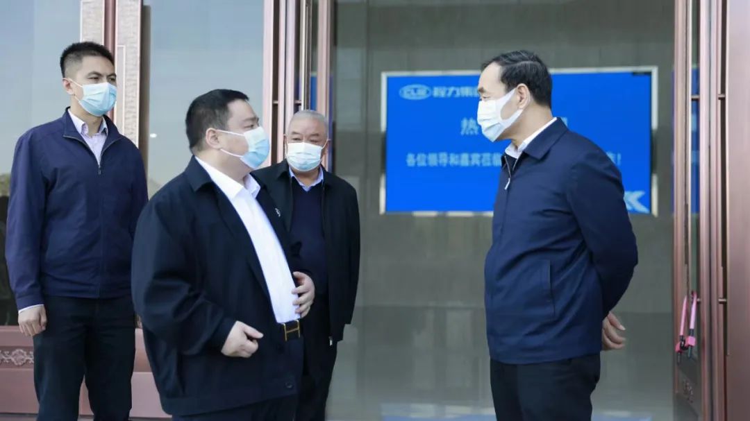 氫燃料電池整車及新能源中卡、重卡生產線將落戶隨州程力汽車集團----湖北省副省長趙海山一行領導視察程力汽車集團指導工作